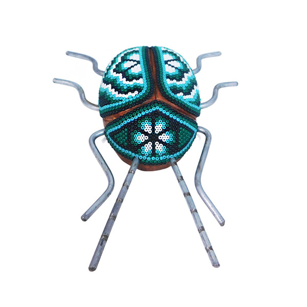 Huichol: Peyote Good Luck Beetle