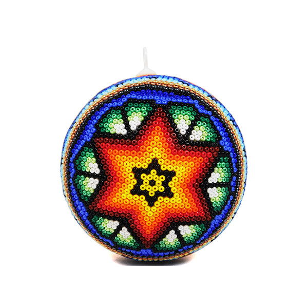 Huichol: Christmas Star Sphere