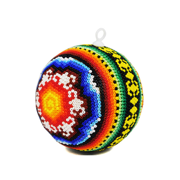 Huichol: Christmas Scorpions Sphere