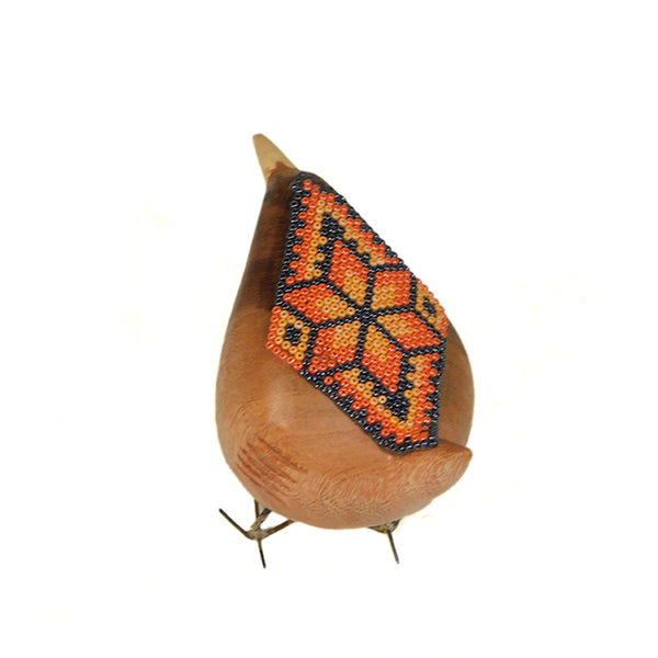 Huichol: Little Beaded  Star Joy Bird