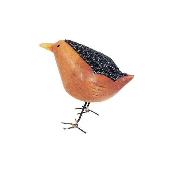 Huichol: Little Diamonds Beaded Bird