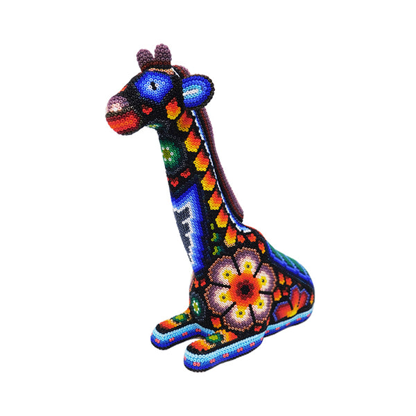 Huichol: Sitting Giraffe