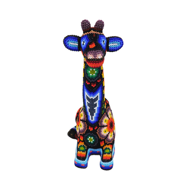 Huichol: Sitting Giraffe