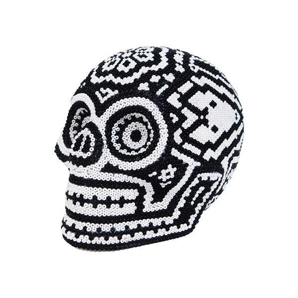Huichol: Contemporary Day of the Dead Skull