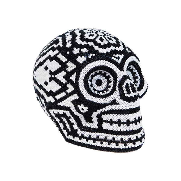 Huichol: Contemporary Day of the Dead Skull