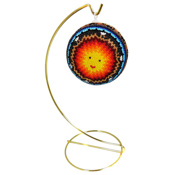 Huichol: Christmas Sun Sphere