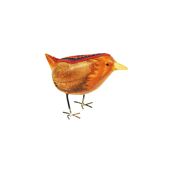 Huichol Little Beaded Diamond Joy Bird