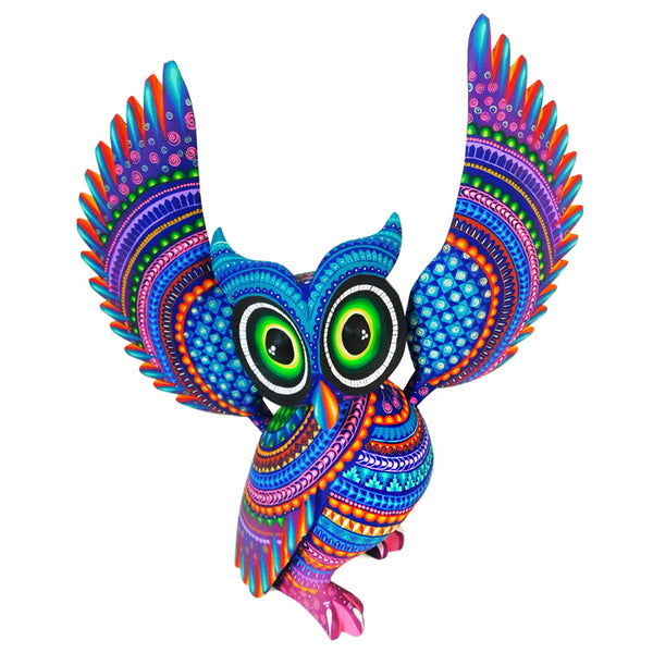 Ivan Fuentes: Spectacular Owl Woodcarving
