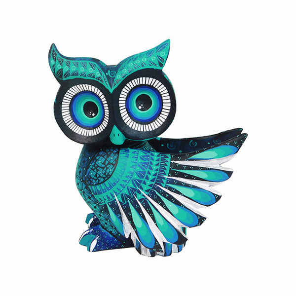 Ivan Fuentes: Turquoise Owl Couple