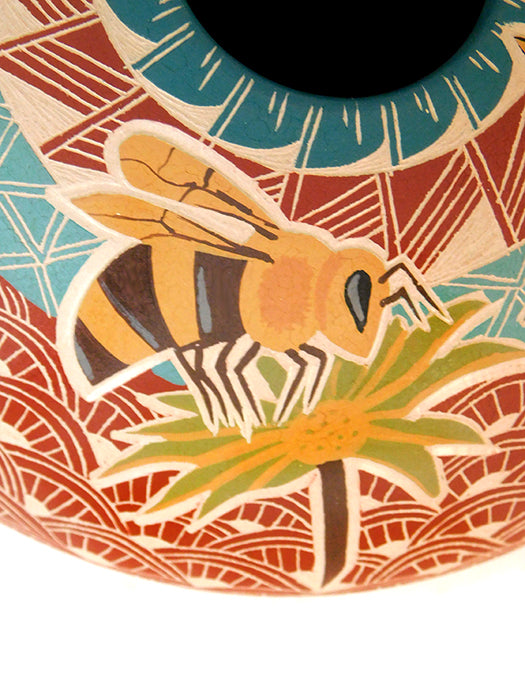 Janet Pedregon: Bees Seed Pot