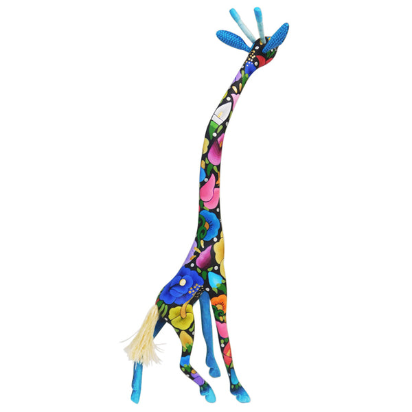 Javier Jimenez: Flowers Collection Giraffe Sculpture