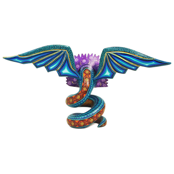 Jorge Cruz: Mythical Quetzalcoatl Woodcarving