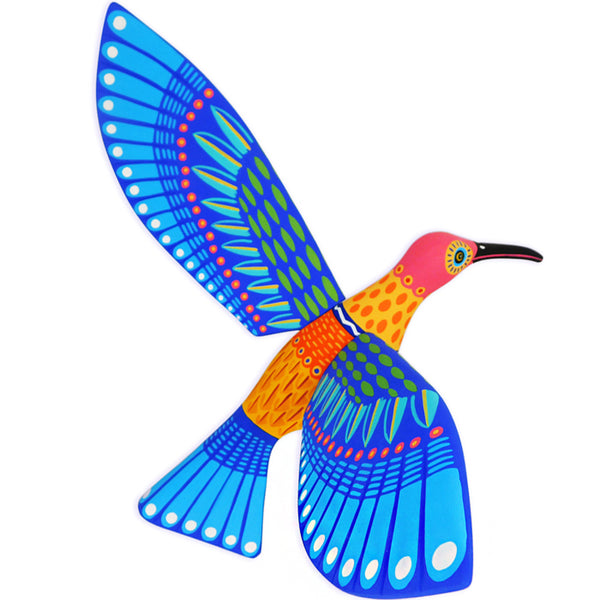 Luis Pablo: Spectacular Hummingbird Sculpture Woodcarving
