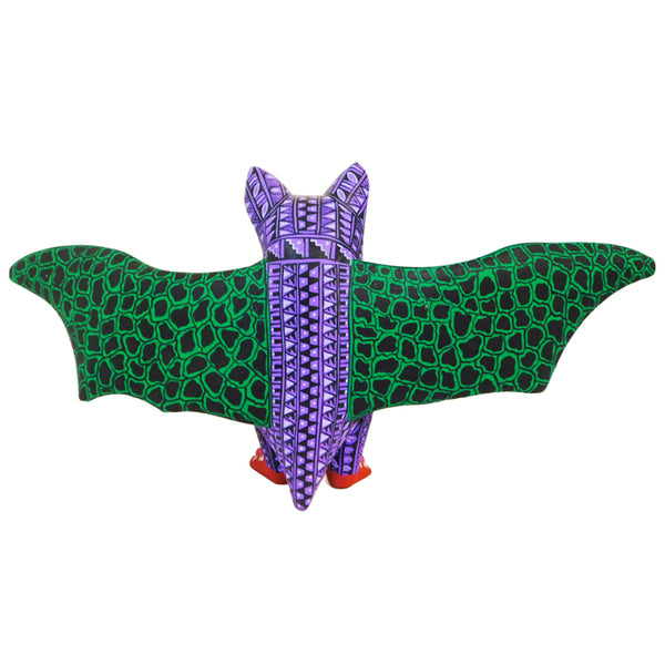 Lauro Ramirez: Bat Woodcarving
