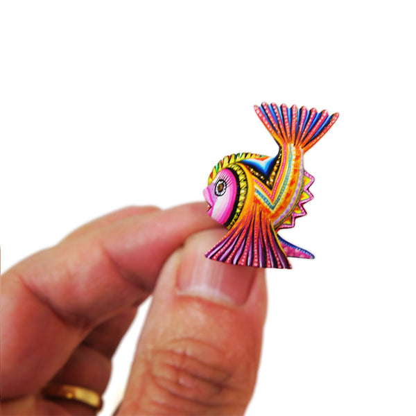 Lucero Fuentes: Micro Miniature Alebrije Fish