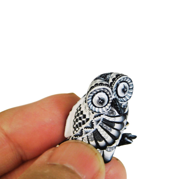 Lucero Fuentes: Impressive Micro Miniature Owl