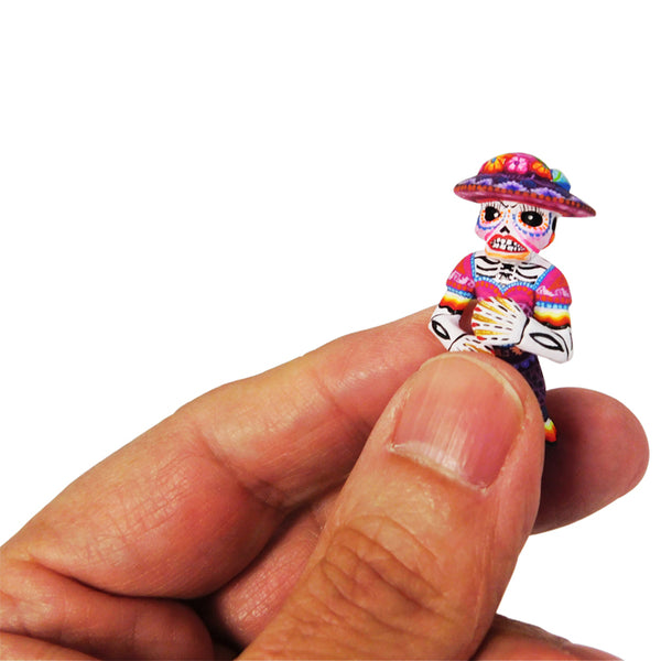 Lucero Fuentes: Micro Miniature Catrina Woman