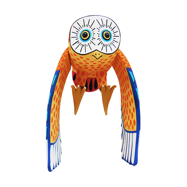 Oaxacan Woodcarving:  Spectacular Flying Owl