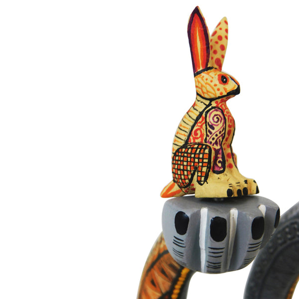 Luis Cruz: Exquisite Hare with Guardian Spirits Alebrije
