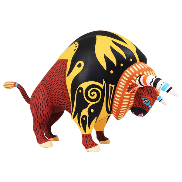Oaxacan Woodcarving: American Bison