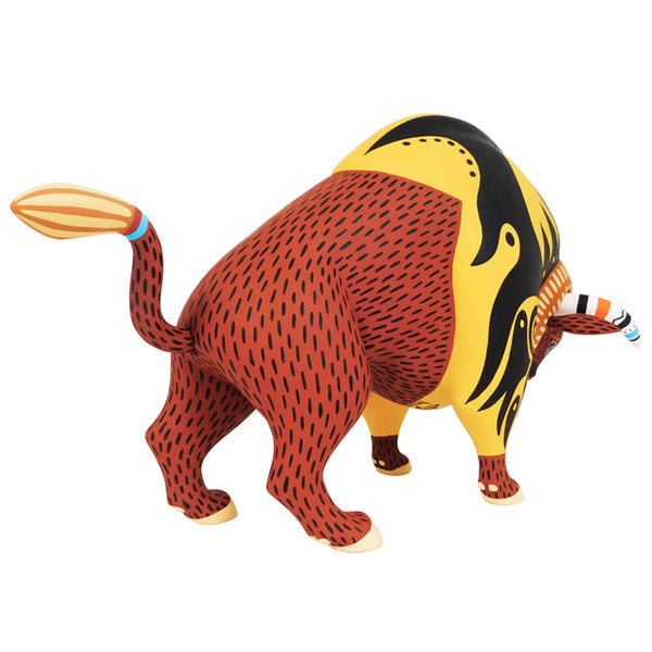 Oaxacan Woodcarving: American Bison