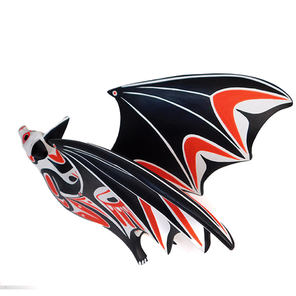 Oaxacan Woodcarving: Pacific Northwest Bat