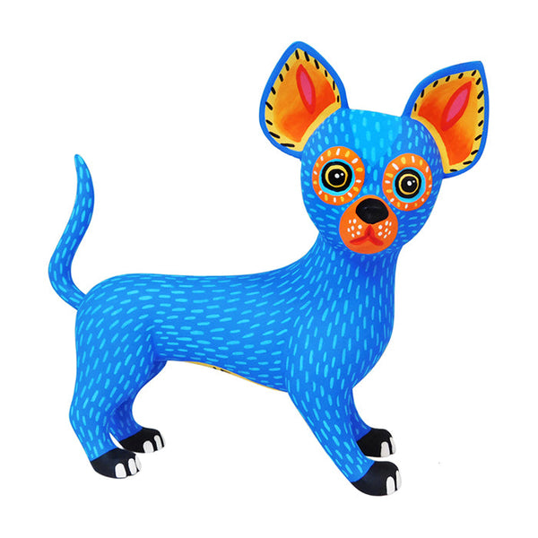 Luis Pablo: Chihuahua Dog  Sculpture Alebrije