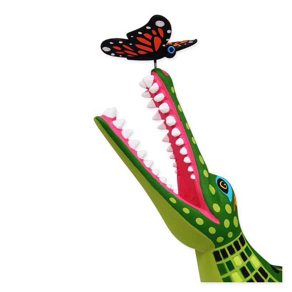 Luis Pablo: Contemporary Alligator & Butterfly