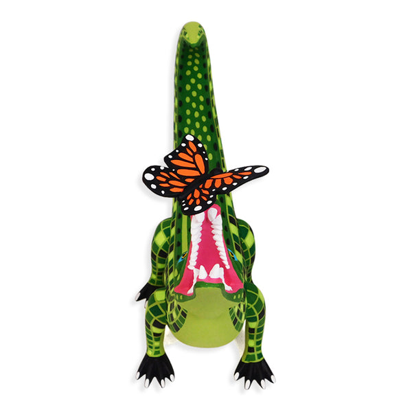 Luis Pablo: Contemporary Alligator & Butterfly