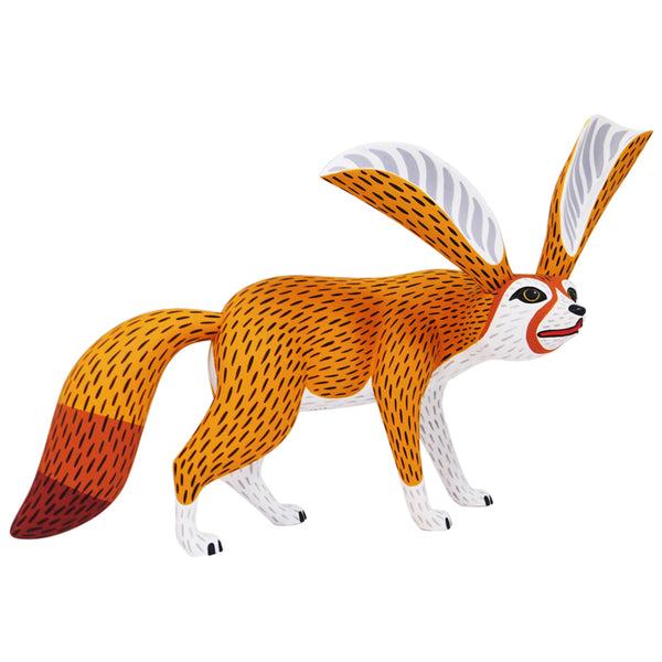 Oaxacan Woodcarving: Fennec Fox