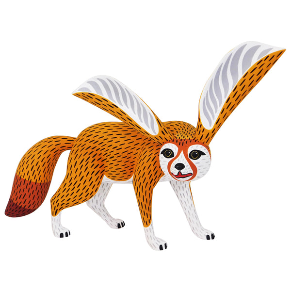 Oaxacan Woodcarving: Fennec Fox