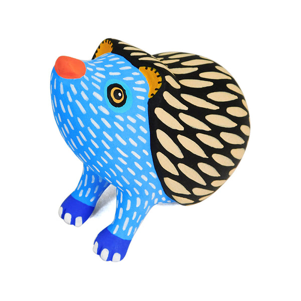 Luis Pablo: Little Hedgehog Woodcarving