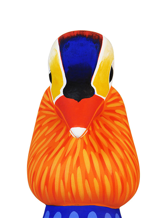 ON SALE Luis Pablo: Spectacular Mandarin Duck Woodcarving