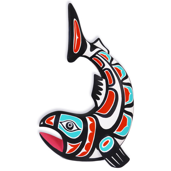 Luis Pablo: Pacific Northwest Salmon Woodcarving