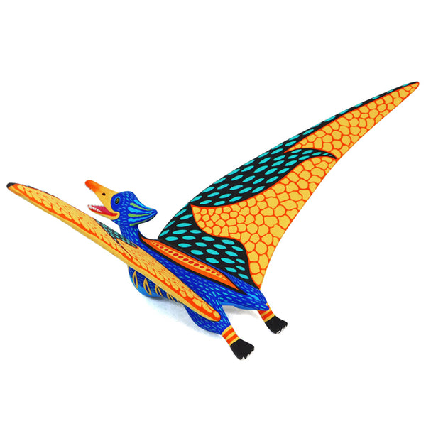Oaxacan Woodcarving: Wonderful Pterodactyl Woodcarving