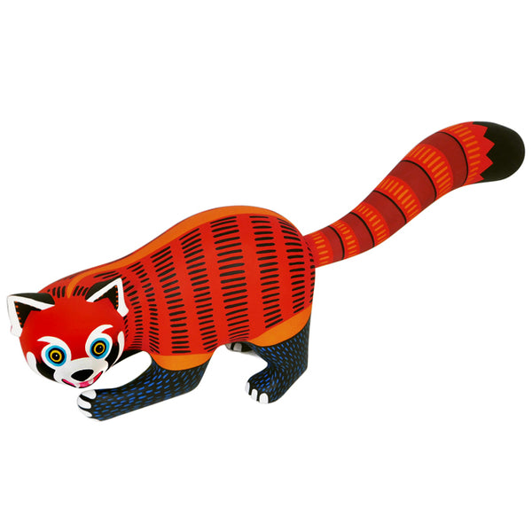Luis Pablo: Red Panda  Woodcarving