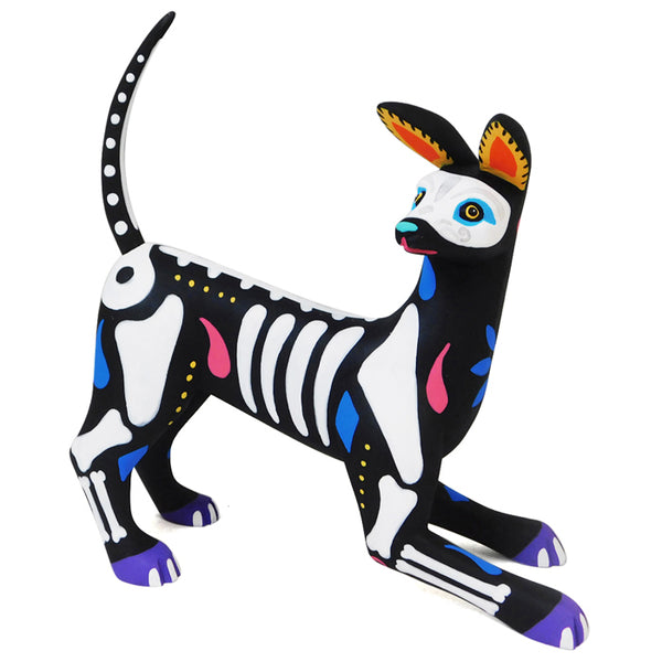 Luis Pablo: Day of the Dead Dog Woodcarving
