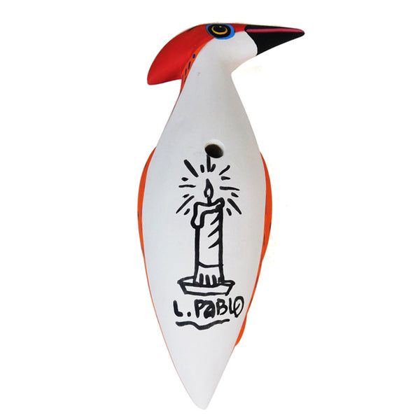 Luis Pablo: Wall Woodpecker Woodcarving