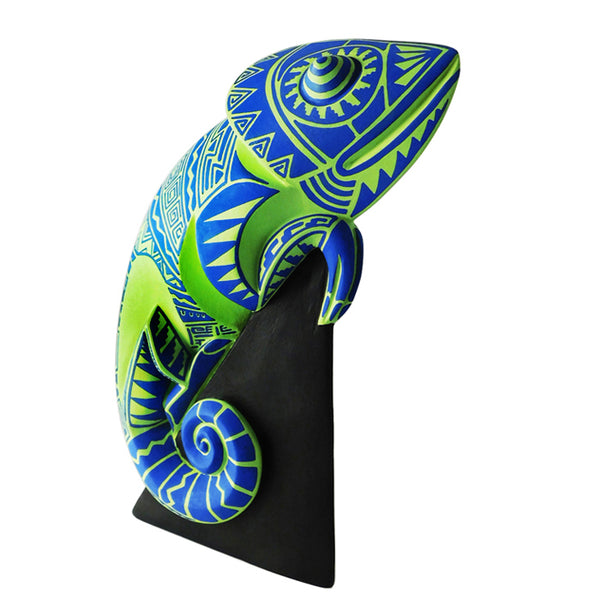 Oaxacan Woodcarving: Chameleon Contemporary Design