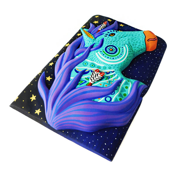 ON SALE Luis Pablo: Starry Night Horse Wall Hanging