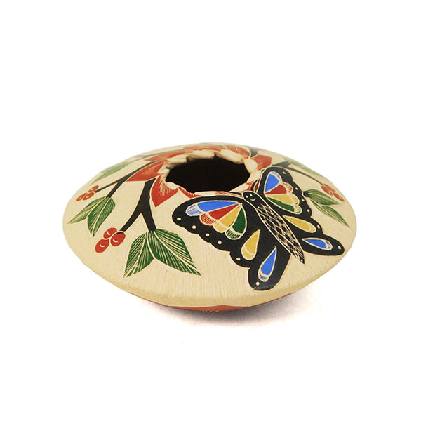 Lupita Quezada: Butterfly Seed Pot
