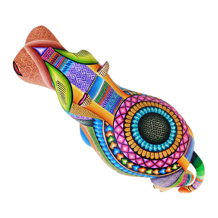 ON SALE Magaly Fuentes: Hippopotamus Woodcarving Alebrije