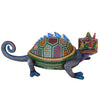 Manuel Cruz: Amazing Desert Fusion. Chameleon, Turtle & Horned Lizard Alebrije Sculpture