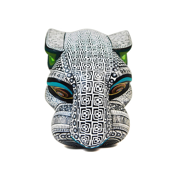 Manuel Cruz: Jaguar Mask Sculpture