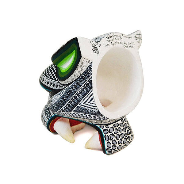 Manuel Cruz: Jaguar Mask Sculpture