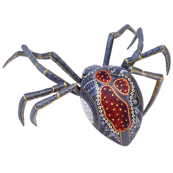 Manuel Cruz: Jewel Spider Woodcarving
