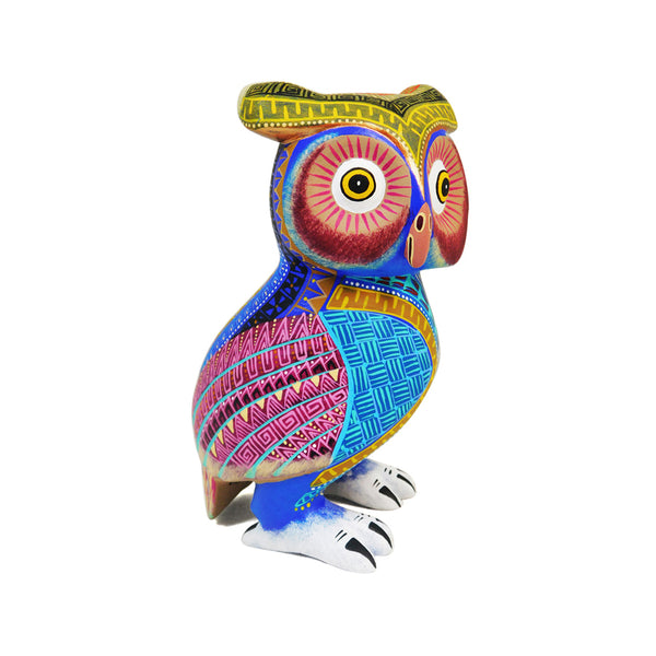 Max Morales: Owl Woodcarving