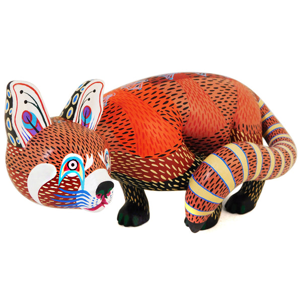 Miguel Santiago: Red Panda Woodcarving
