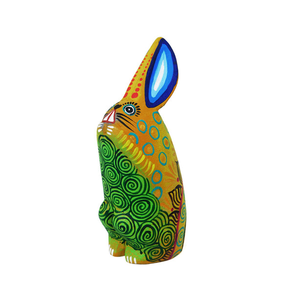 Nestor Melchor: Little Rabbit Woodcarving Art