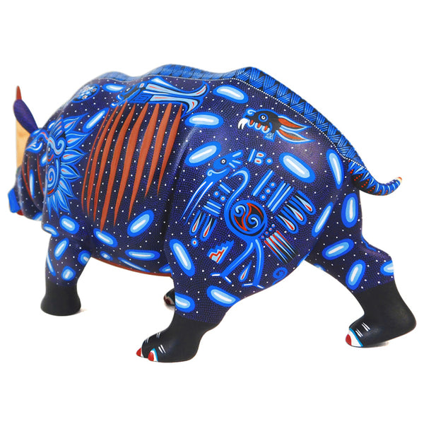 Nicolas Morales: Masterpiece Rhinoceros Woodcarving